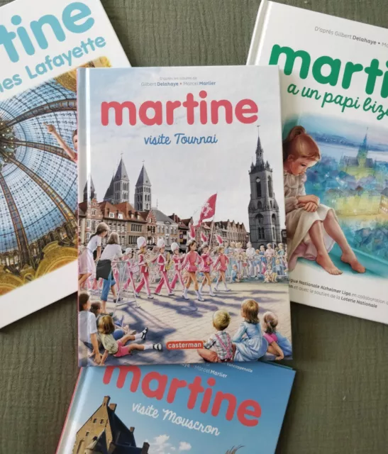 Martine visite Tournai - RARE - NEUF - D'après Delahaye et Marlier