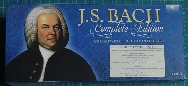 J.S. BACH COMPLETE Edition [142CD] o. $191.78 - PicClick CA