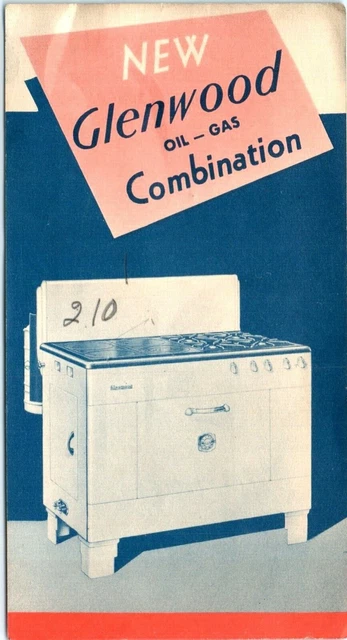 Taunton MA GLENWOOD Furnishing COOKING & HEATING STOVES Advertising -E7H