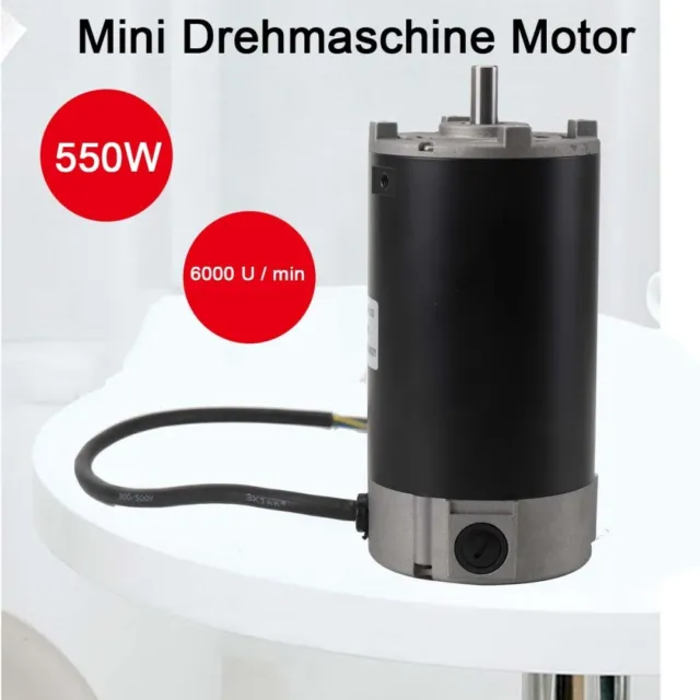 Mini Drehmaschinenmotor Hochgeschwindigkeits Maschinenausrüstung Motor 6000rpm