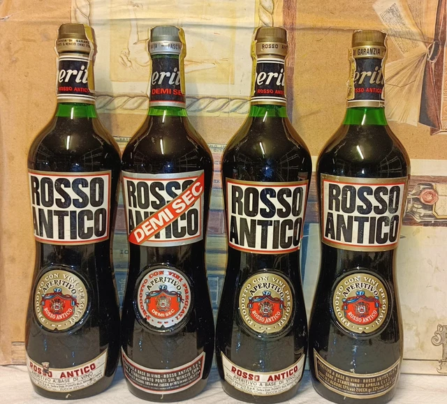 1x Aperitivo Rosso Antico 1lt 17% Anni 70