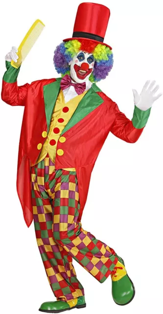 Widmann Costume Carnevale Clown Vestito Pagliaccio Feste Party per Uomo Adulto