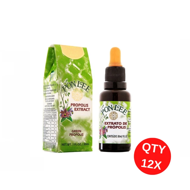 Pack 4 Bouteilles D'extrait De Propolis Brésilienne Verte - Polenectar - Sans Cire - Soutien Immunitaire Naturel