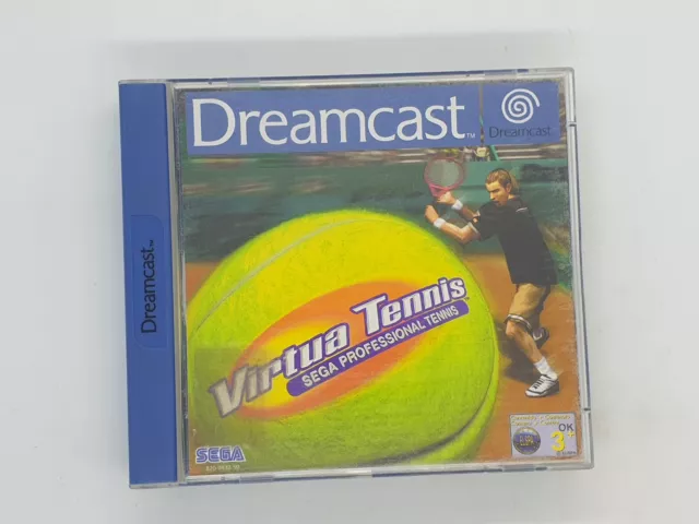 Virtua Tennis (Sega Dreamcast, 1999) PAL Complete