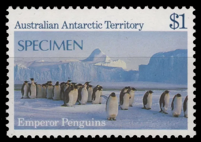 AAT / Austral. Antarktis 1984 - Mi-Nr. 72 ** - MNH - SPECIMEN - Pinguine