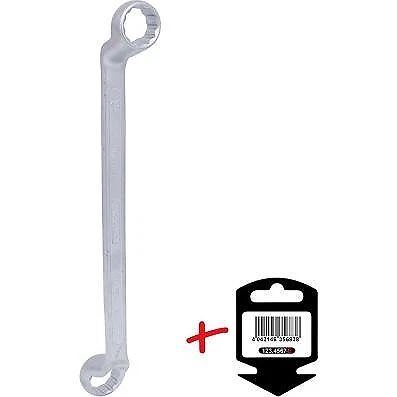 KS TOOLS Chiave ad anello doppio, storta, 19x22 mm