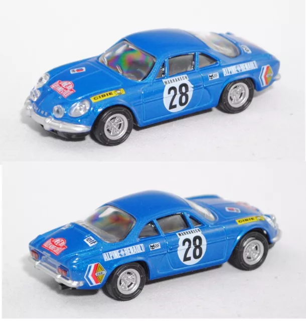 Norev 310703 Renault Alpine A110 1600 S, blau, Rallye Monte Carlo 1971, Nr. 28