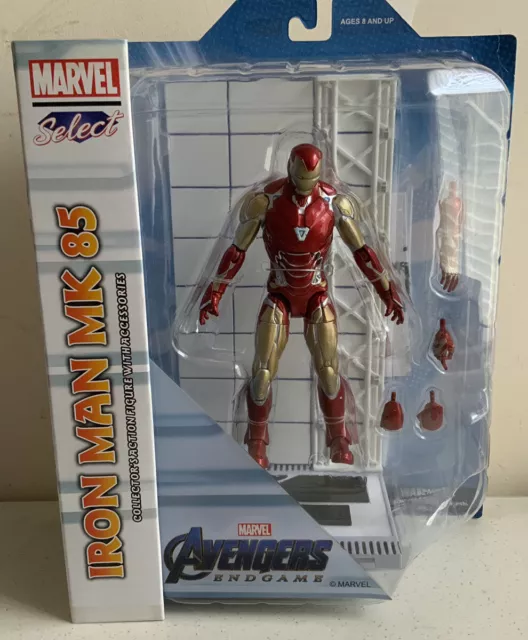 Marvel Selects Iron Man Avengers End Game Mark 85 Armor