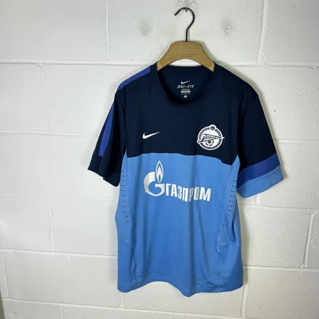 Zenit St Petersburg Football Shirt Mens Large Nike 2012/13 Player Issue Training