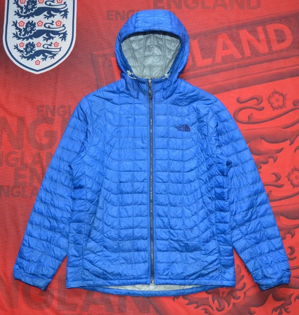 Giacca con cappuccio da uomo The North Face Thermoball taglia L blu...