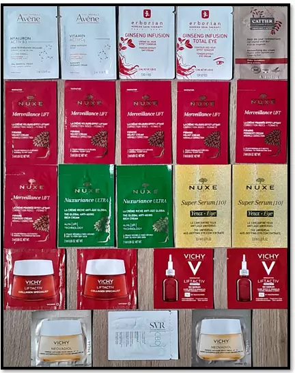 Promo Lot 22 Anti Rides Nuxe,Vichy,Avene