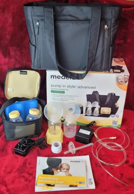 Medela Pump In Style Advanced 57063 Double Electric Breast Pump, Tote
