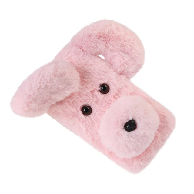 Coque pour téléphone à motifs en peluche douce Mignon Mode Hiver Garder 6