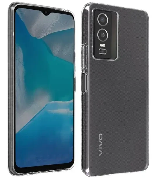 For VIVO Y76S CLEAR CASE SHOCKPROOF ULTRA THIN GEL SILICONE TPU BACK COVER Y 76S