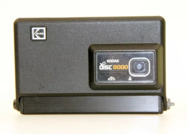 Kodak Disc 6000 Disc Film Camera Black with case