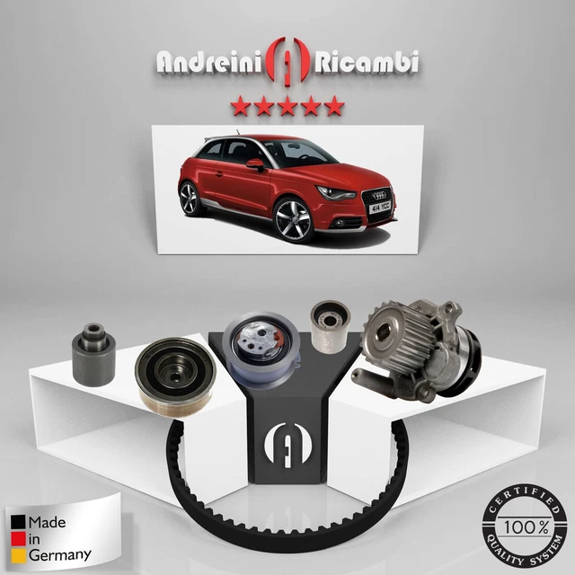 KIT COURROIE DE Distribution+Pompe à Eau Audi A1 1.6 Tdi 66KW 90CV 2016> EUR 267,34 PicClick FR