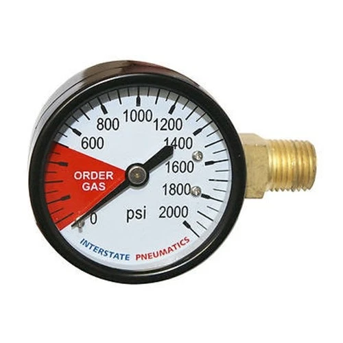 Replacement CO2 Pressure Gauge for Beer Kegerator Beer Jockey Tank Gage