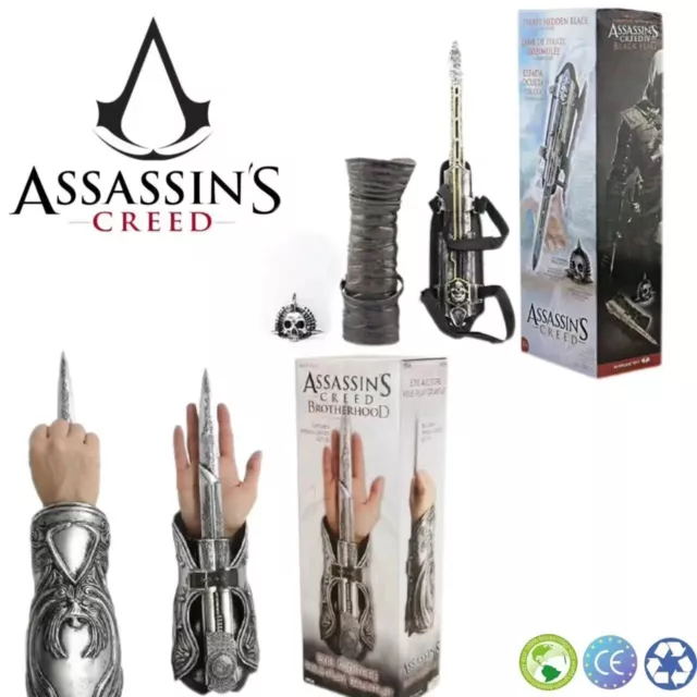 Assassin's Creed Hidden Blade Ezio Cosplay Props