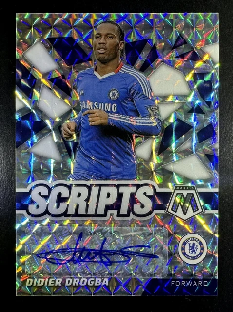 2022 Panini Mosaic Didier 明るくっ Drogba Auto