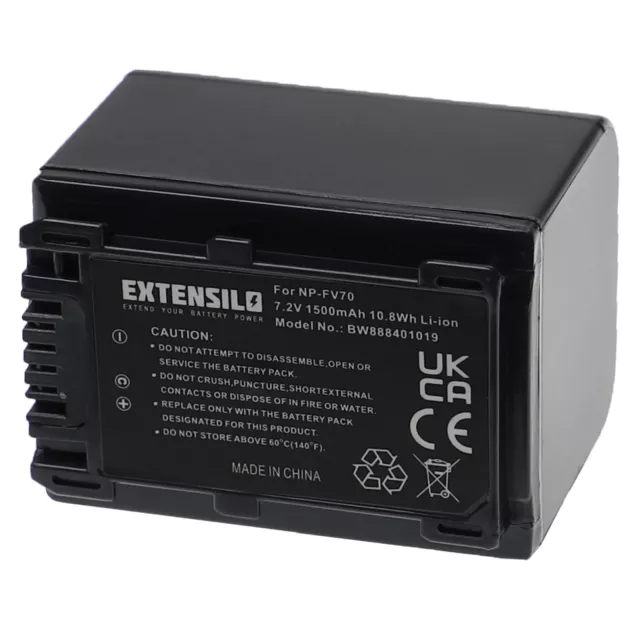 Batería para Sony A380 DCR-DVD106E A290 A230 A330 DCR-DVD105E A390 1500mAh