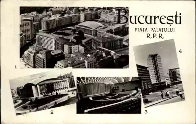 București Bukarest Rumänien Romania AK 1962 Postcard diverse Stadtansichten