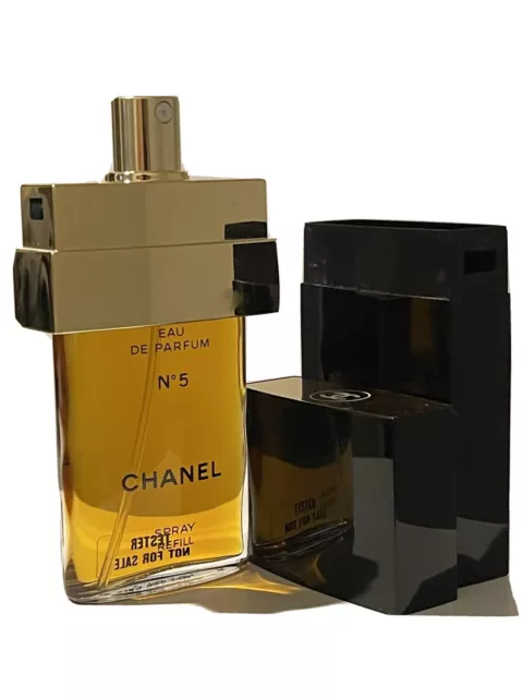 Rare - Vintage Chanel No 5 Eau De Toilette Refillable 100ml Spray.