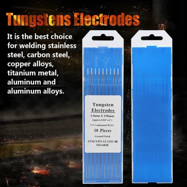 Électrodes de tungstène polyvalentes pour soudage des métaux en acier inoxyda