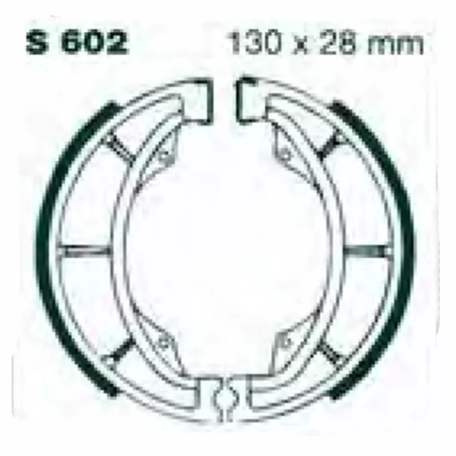 Paar Bremsbacken EBC S602G PGO 150 T-Rex 4T 2001-2003