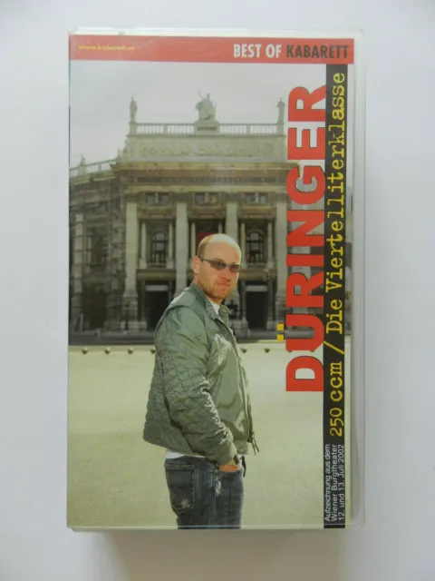 VHS Video Kassette Düringer 250 ccm Die Viertelliterklasse Kabarett