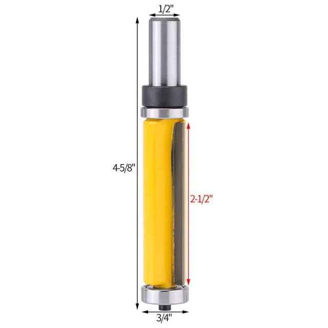Woodworking Router Bit Finisher Tool with Bearings - CEL