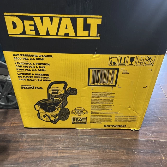 DEWALT DXPW3324I 3300PSI 2.4GPM Cold Water Gas Pressure Washer - 636893405631