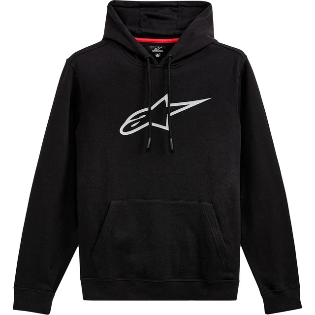 Alpinestars Ageless V2 Pullover Hoodie - Black/Gray - XL 1232-51010-1011-XL