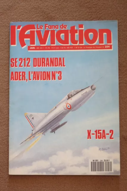 Le Fana De L Aviation N°254-Janvier 1991