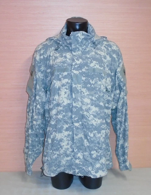 USGI Army ACU Camo Soft Shell Cold Weather ECWCS L5 Jacket Coat X-Large X-Long