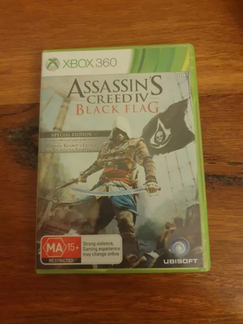 Assassins Creed Black Flag Special Edition - Xbox 360 Game - With Manual - VGC