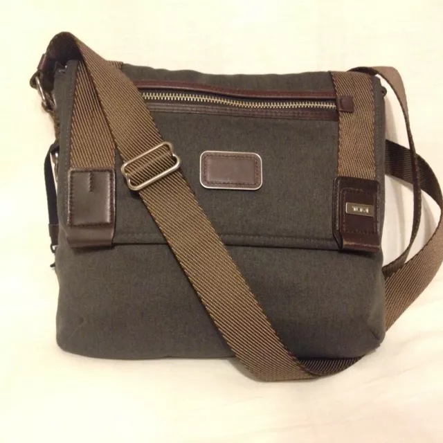 Tumi  Men's  Alpha  Bravo  Beale  Mini  Messenger  Bag - Anthracite