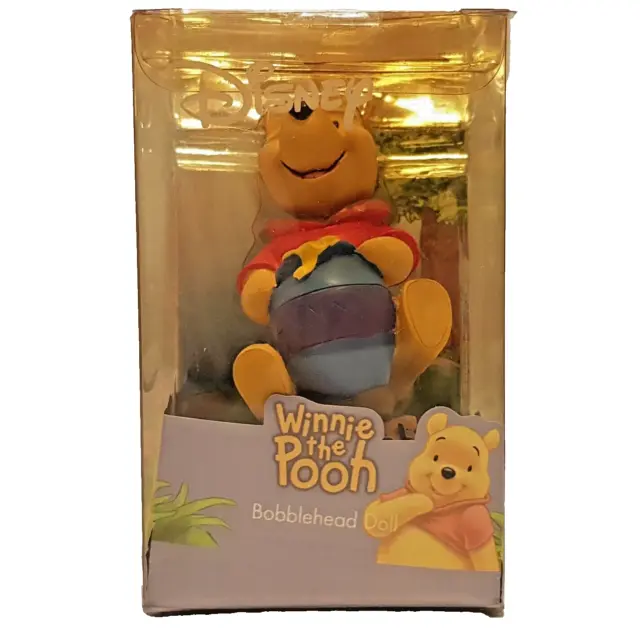 Disney Resine Winnie The Pooh "Winnie The Pooh Dondolante" Bobblehead Doll