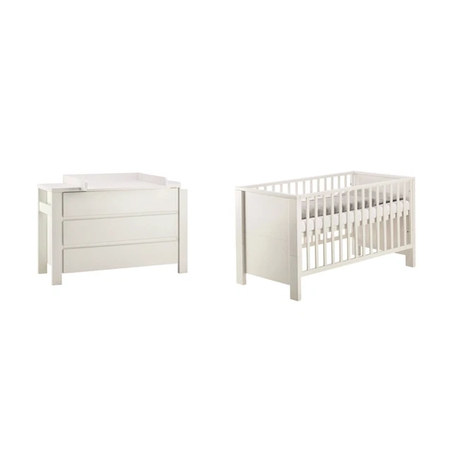 Schardt Kinderzimmer Set Milano WEISS XXL 3-teilig TOP