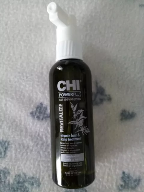 Chi Power Plus 104ml Traitement Sans Rinçage Pour Cheveux & Cuir Chevelu