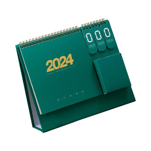Calendario da tavolo 2024 Calendario pianificatore da 10x8,5 pollici per