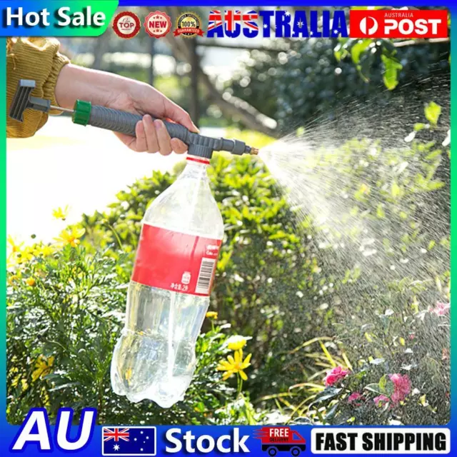 Drink Bottle Spray Nozzle High Pressure Manual Air Pump Sprayer for Garden Lawn