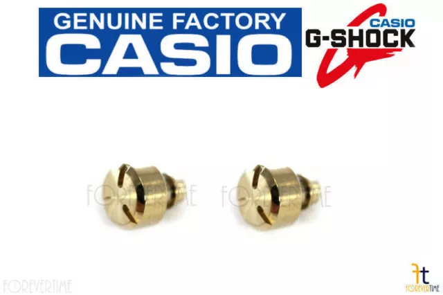 CASIO G-Shock GWF-1000G Watch Deco Bezel Screw (QTY 2) (Gold Tone) (1H/5H)