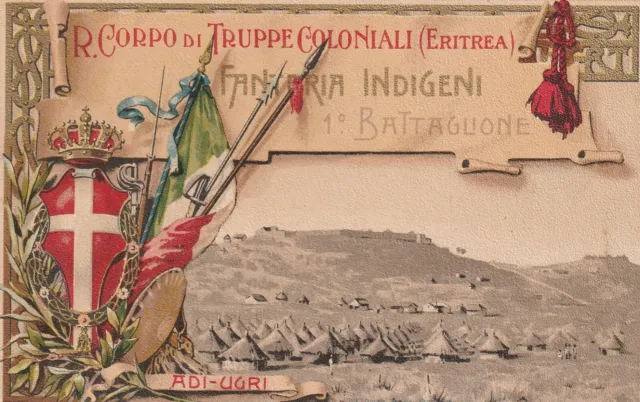 R. Corpo Di Truppe Coloniali (Eritrea) Fanteria Indigeni 1°Battaglione(Adi-Ugri)