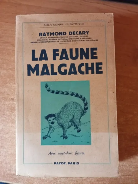 la faune malgache - Raymond Decary