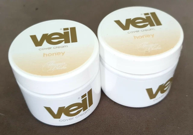 CUBIERTA DE VELO COLOR CREMA MIEL 70g x 2. Totalmente nuevo SIN ABRIR. Ollas de estilo nuevo.