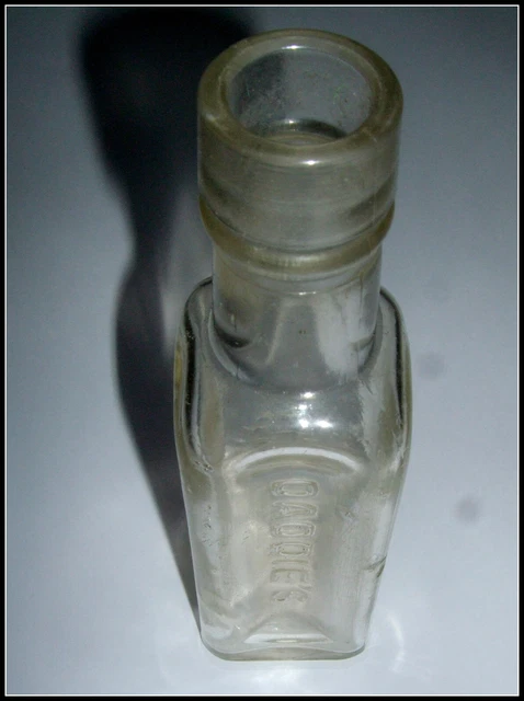 Vintage Daddies Sauce Bottle and 4 Glass stoppers (Daddies/Holbrook/Unbranded)