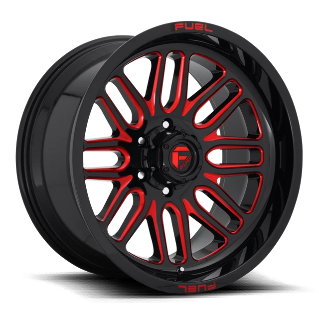 20 INCH BLACK Wheels Rims LIFTED Ford F250 F350 Fuel D556 D55620001750