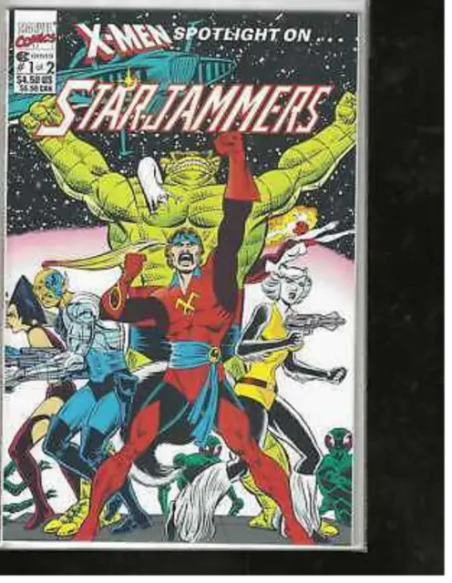 X-Men Spotlight On Starjammers, #1, Marvel Comic Book, High Grade