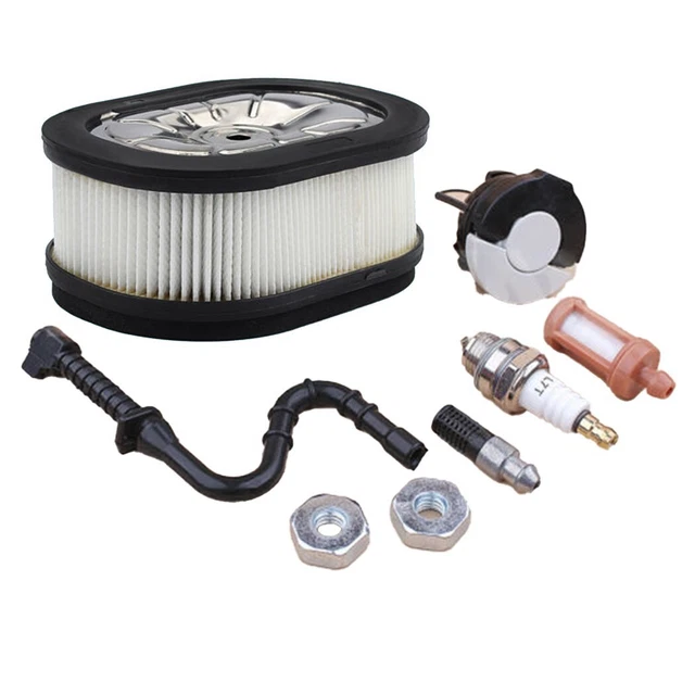 Kit Puntale Abbattuta E Registro Catena Per Stihl 046, MS460, MS461 - Tappo Carburante Incluso