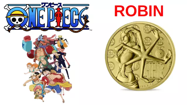 Mini Médaille 2024 One Piece Monnaie de Paris ''ROBIN''